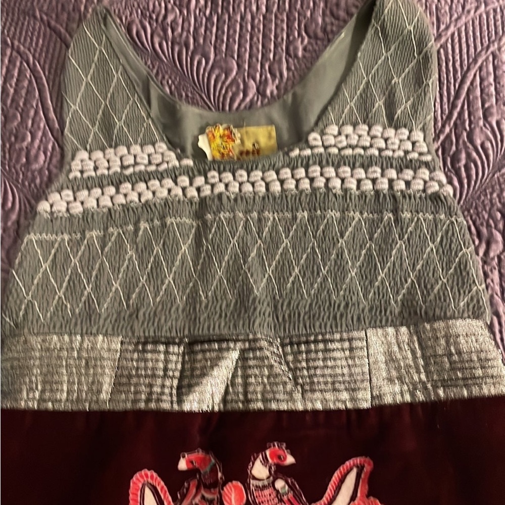 Nwo free people Beautiful velvet dress size 10 MEDIUM,l ♥️ never been worn